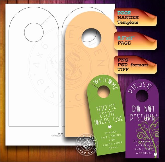 Door Hanger Template Psd Elegant Sample Banking and Financial Door Hanger Templates 7