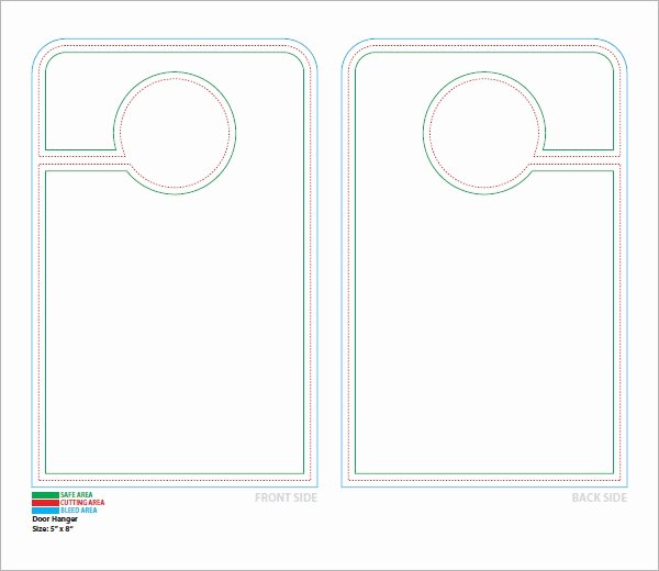 Door Hanger Template Publisher Lovely 14 Door Hanger Templates