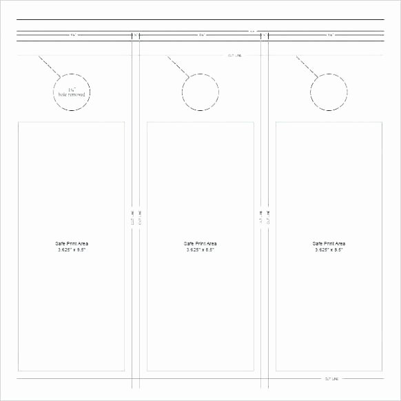 Door Hanger Template Publisher New Free Door Hanger Template New Gallery Publisher for