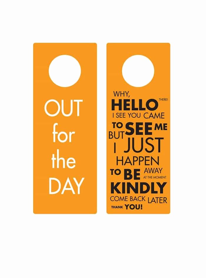 Door Hanger Template Publisher Unique 43 Free Door Hanger Templates Word Pdf Template Lab