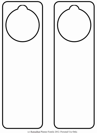 Door Hanger Template Word Luxury Printable Door Hangers Best Printable Ideas