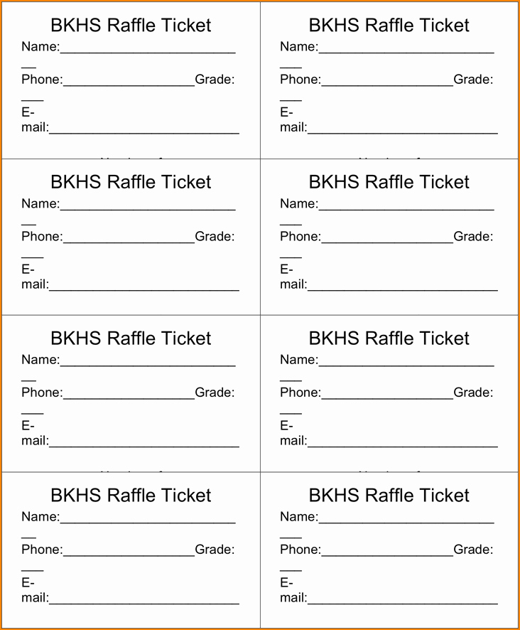 Draw Entry form Template Awesome Drawing Slips Template Raffle Ticket Template 3