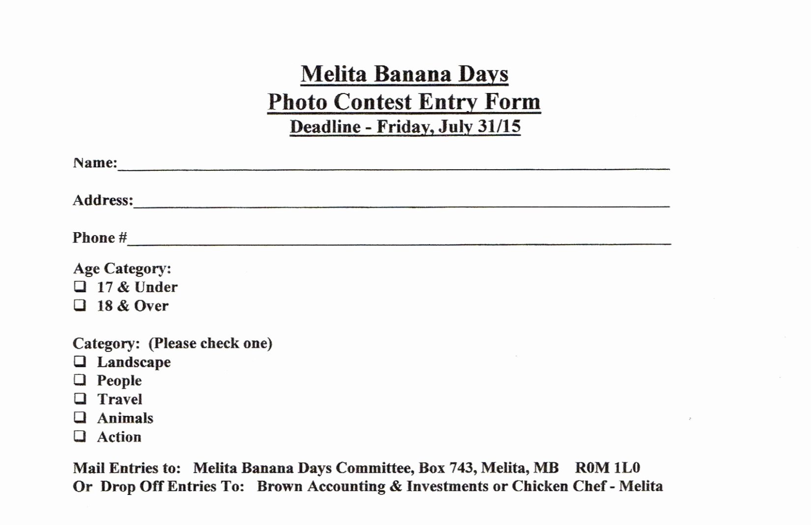 Drawing Entry form Template Unique Contest Entry form Template Door Prize Drawing Slips