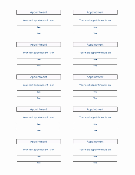 Drawing Entry form Template Word Lovely Appointment Slip Template format Example