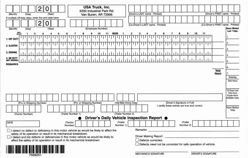 Driver Log Sheet Template Beautiful Daily Truck Driver Log Book Template Excel