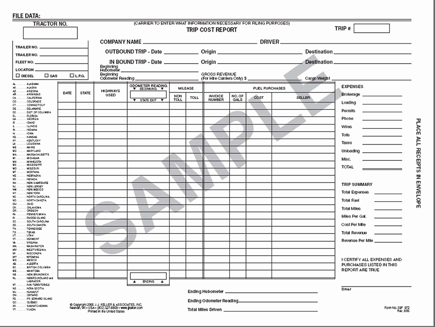 Driver Trip Sheet Template Unique 29 Of Truck Trip Report Template