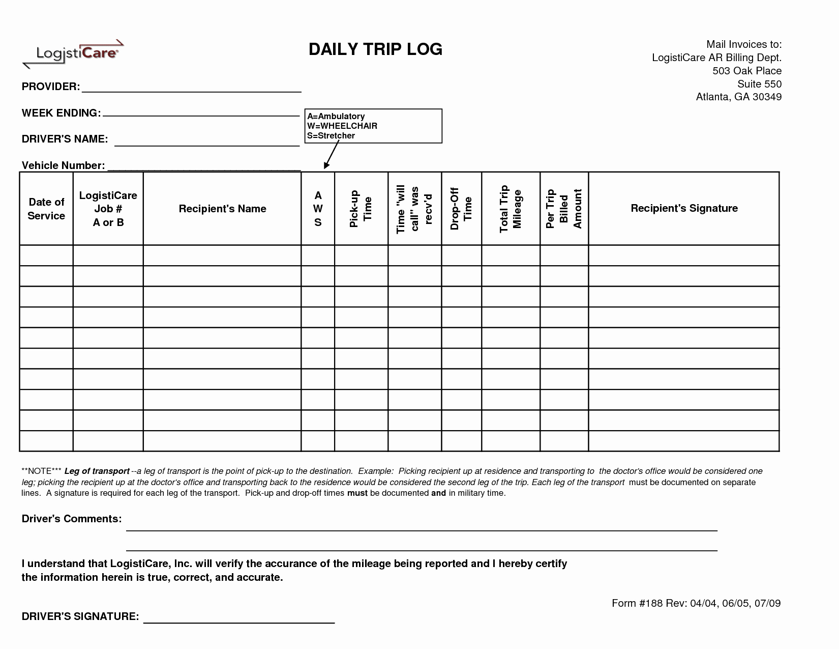 Driver Trip Sheet Unique 25 Of Taxi Log Sheet Template