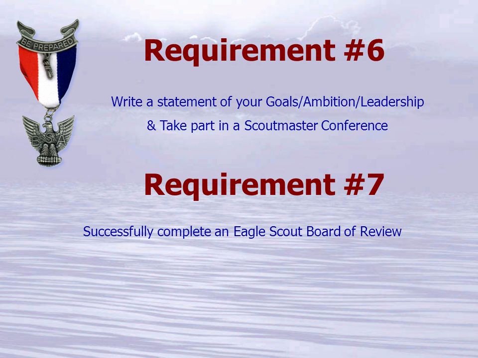 Eagle Scout Ambition Statement Example Beautiful the ‘life to Eagle’ Process for Ppt Video Online