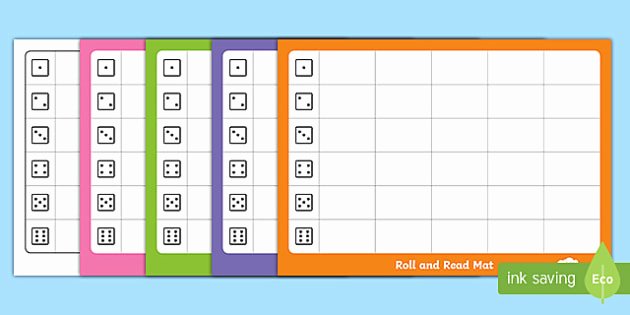 Editable Dice Template Luxury Editable Roll and Read Mat Template Phonics Ks1 Phonics