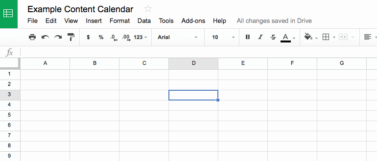 Editorial Calendar Template Google Docs Beautiful How to Build A social Media Editorial Calendar Coschedule