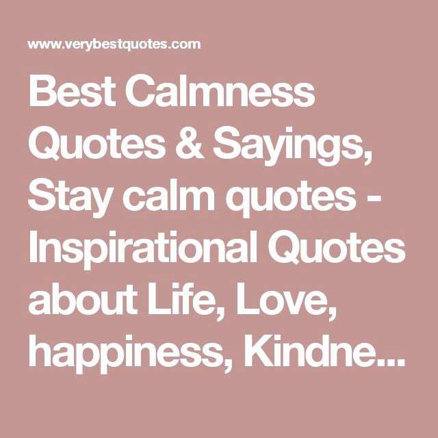 Einstein Letter to Phyllis Unique 1000 Stay Calm Quotes On Pinterest