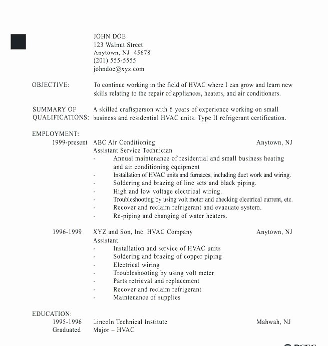 Electronics Technician Resume Sample New Resume Tutorial Pro – All About Resume Site