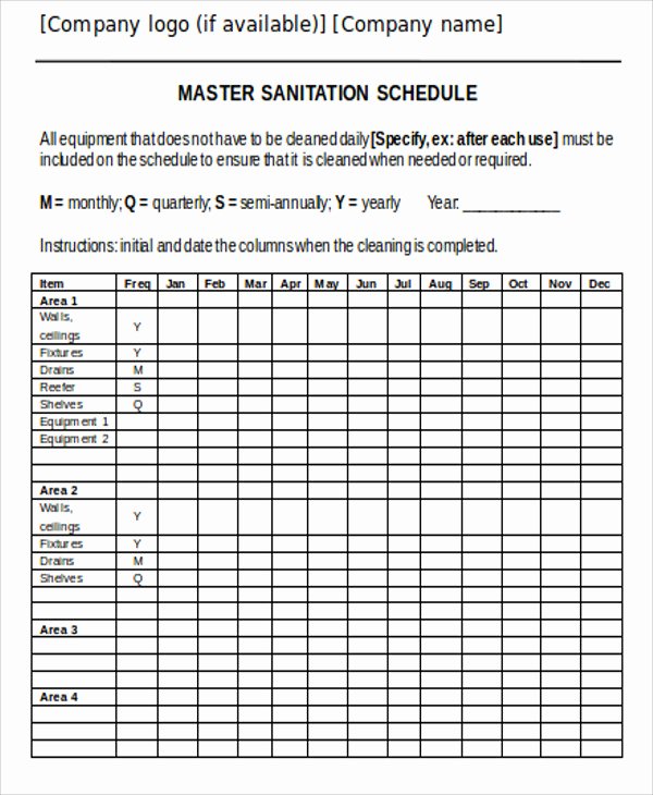 Elementary School Master Schedule Template Beautiful Master Schedule Templates 11 Free Samples Examples