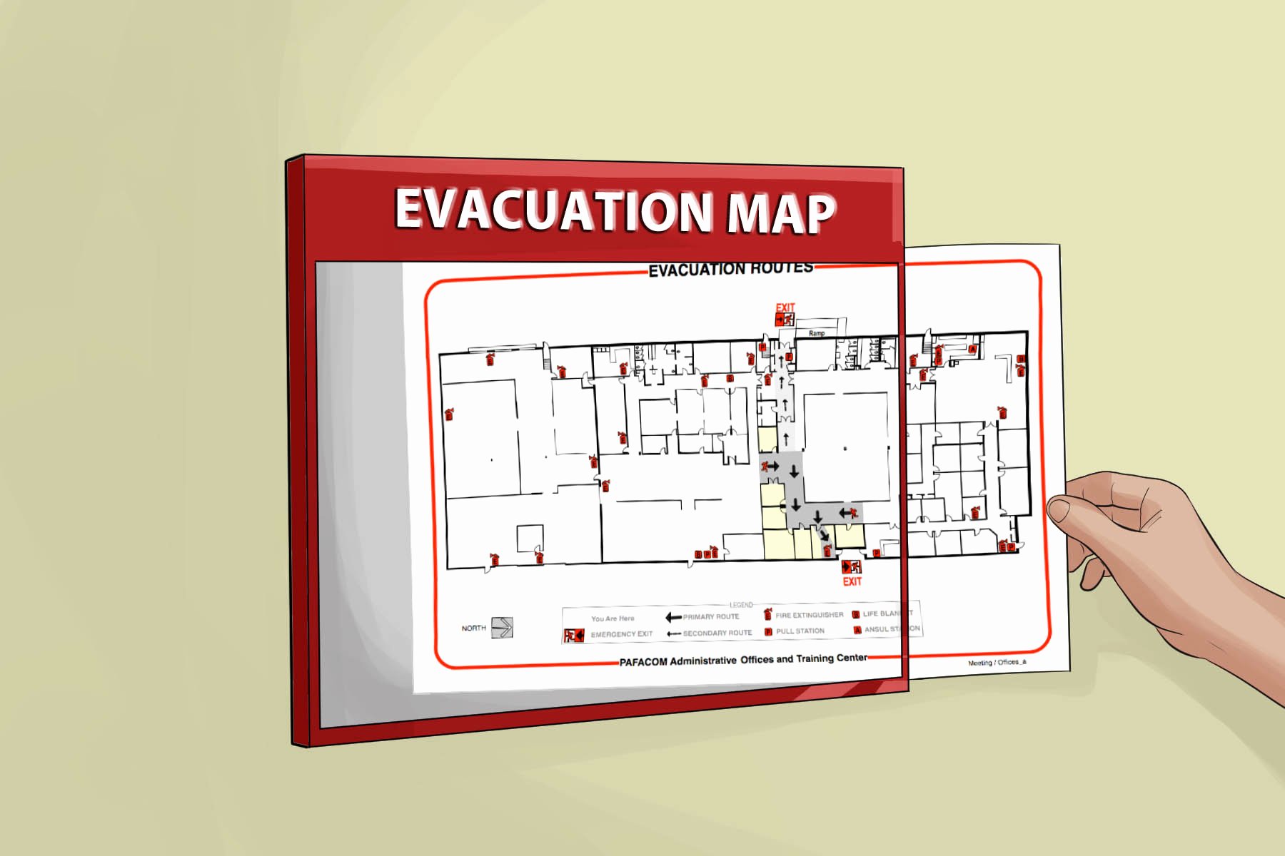 Emergency Evacuation Map Template Best Of How to Evacuate A Building In An Emergency 11 Steps