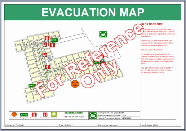 Emergency Evacuation Map Template Elegant Evacuation Map Template