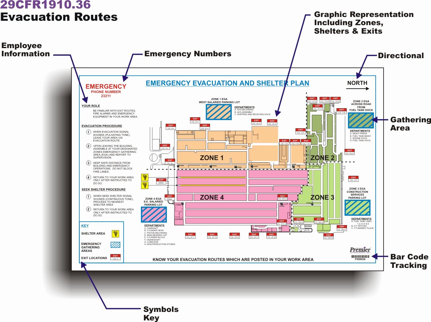 Emergency Evacuation Map Template Inspirational Emergency Plan How to Create An Evacuation Floor Plan