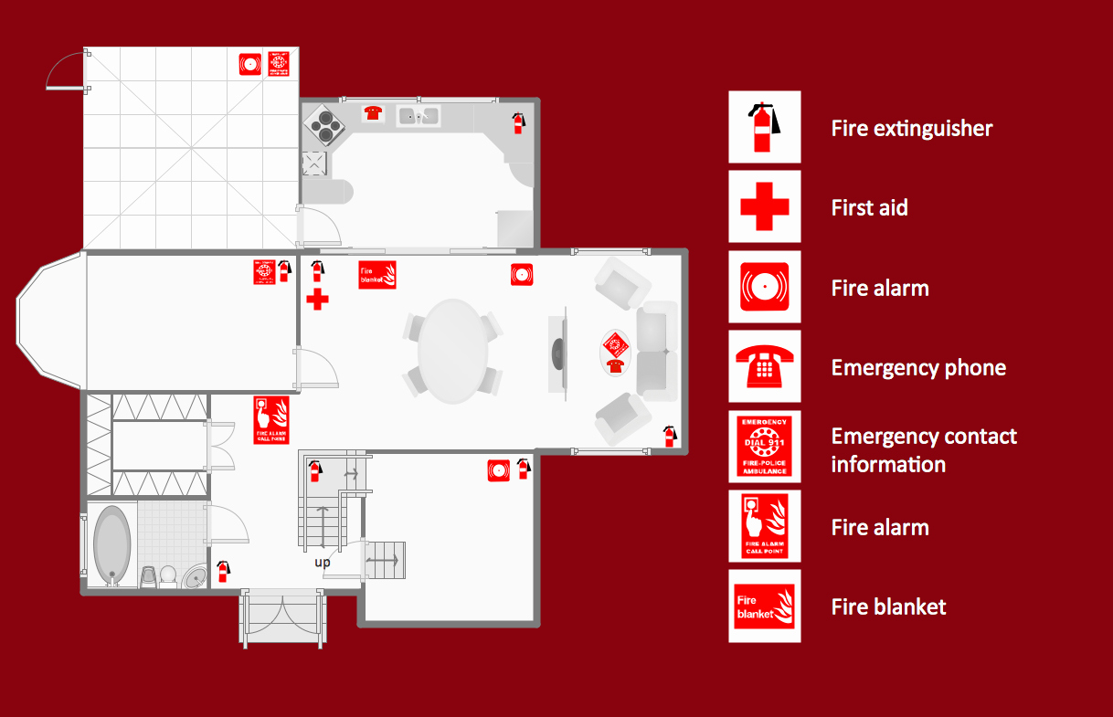 Emergency Evacuation Map Template Lovely Fire and Emergency Plans solution