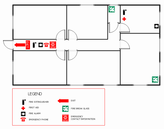 Emergency Evacuation Map Template Luxury Fice Fire and Emergency Plan