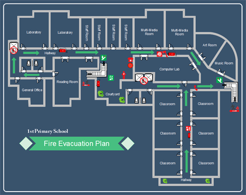 Emergency Evacuation Map Template Unique How to Create School Evacuation Plan