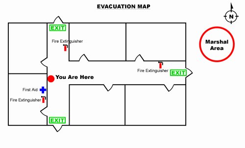 Emergency Evacuation Plan Template Free Elegant How to Create An Emergency Evacuation Map for Your