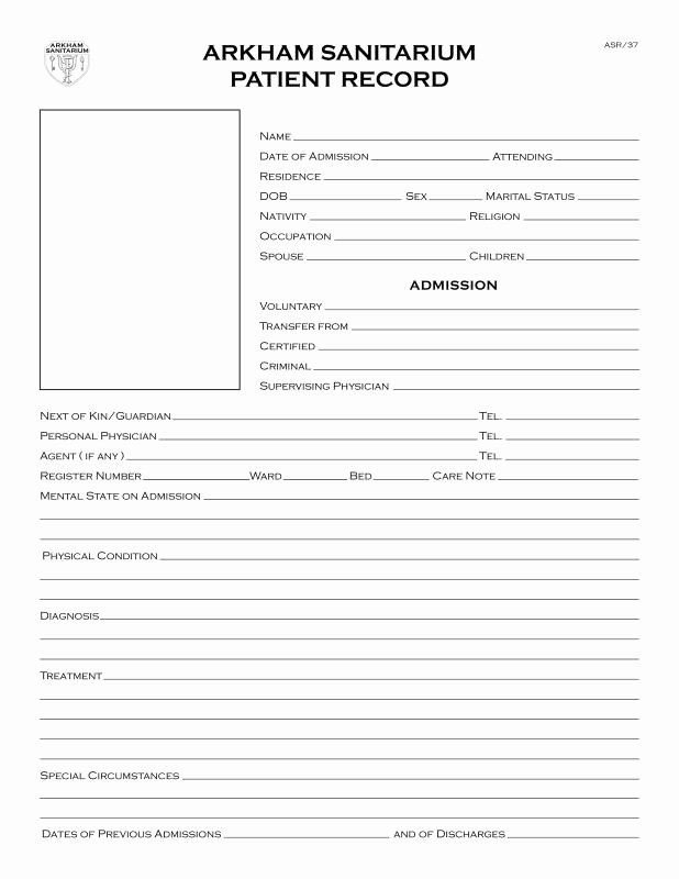 Emergency Room Release form Beautiful Emergency Room Discharge Papers Template