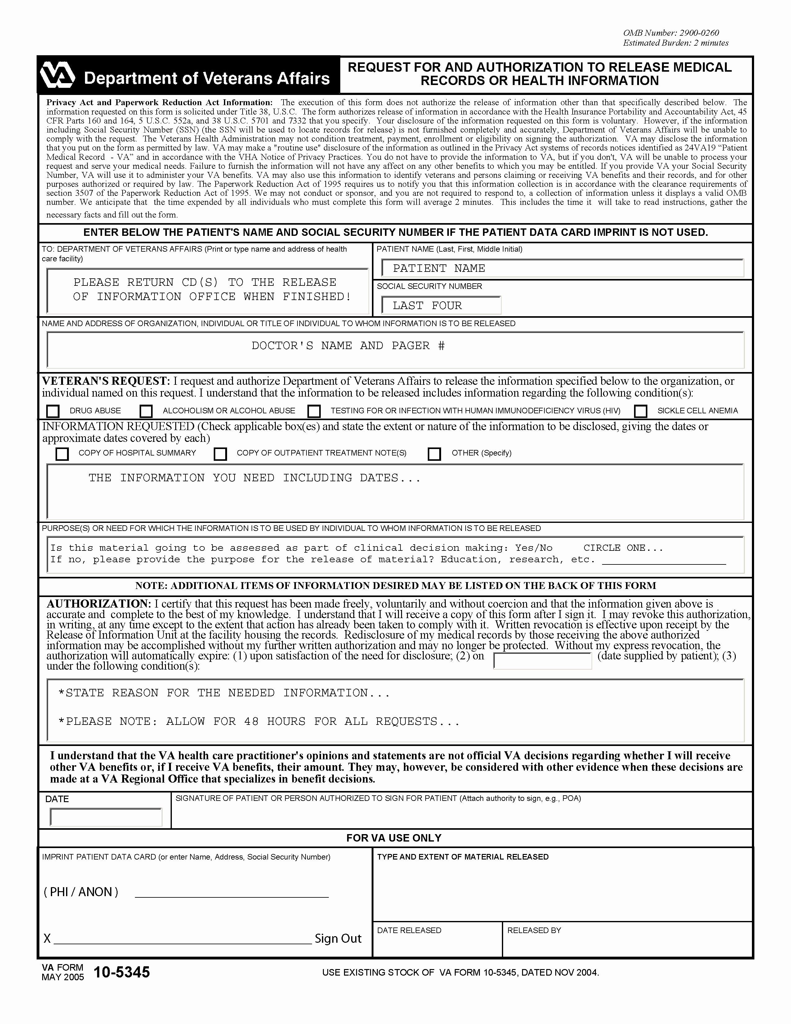 Emergency Room Release form Lovely Department Of Radiology Uw Madison