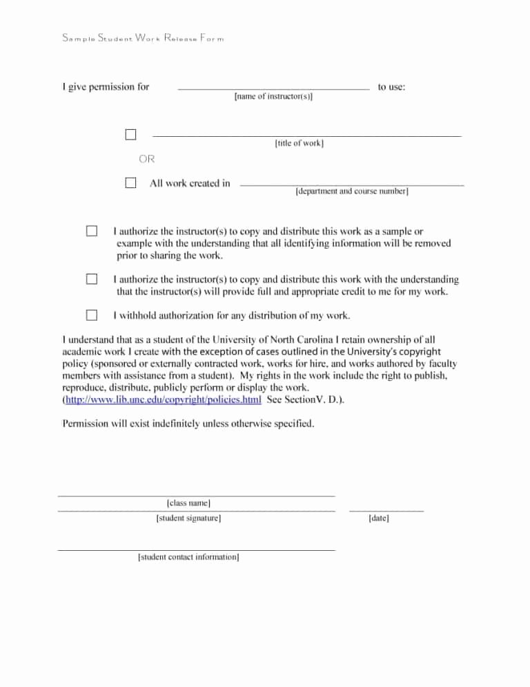 Emergency Room Release form Template Fresh 44 Return to Work &amp; Work Release forms Printable Templates