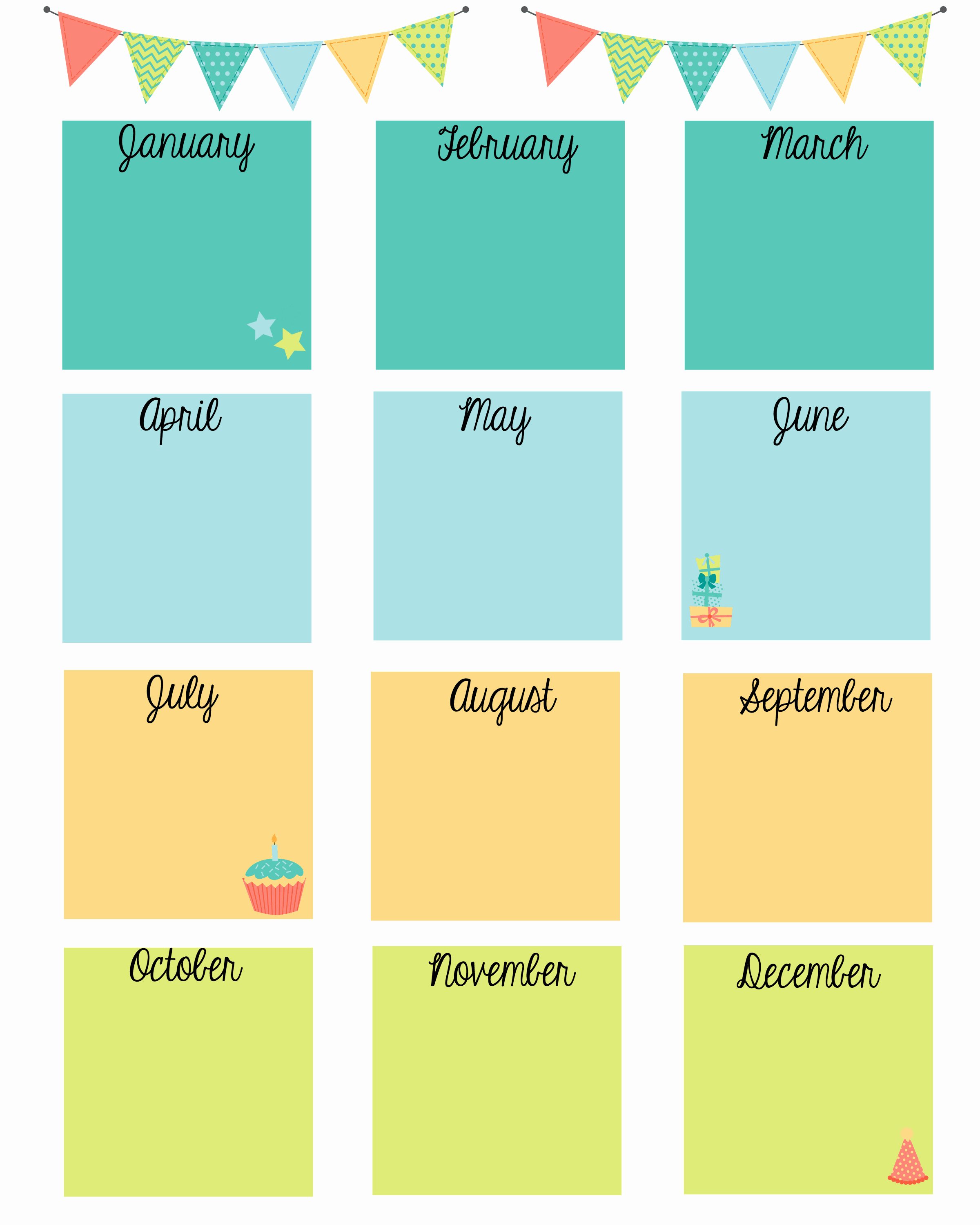 Employee Birthday List Template Awesome Keep In touch with Friends with A Birthday Calendar