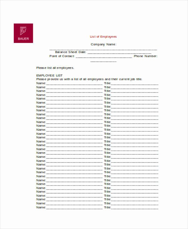 Employee Birthday List Template employee-birthday-list-template