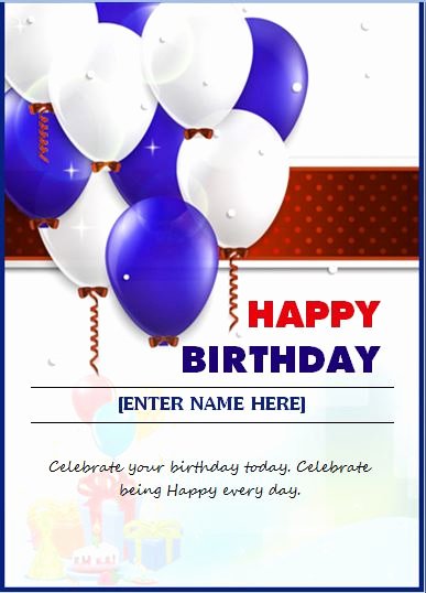 Employee Birthday List Template Lovely Happy Birthday Wishing Card