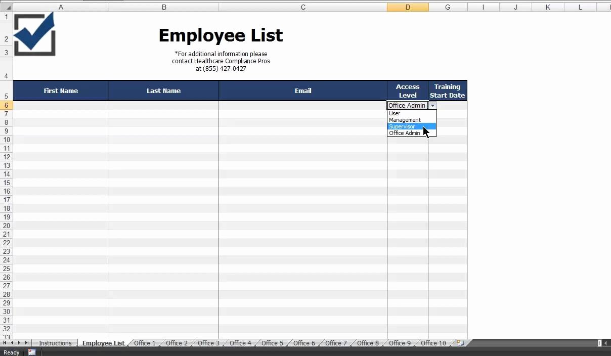 Employee Contact List Template Inspirational How Do I Plete the Employee List Template