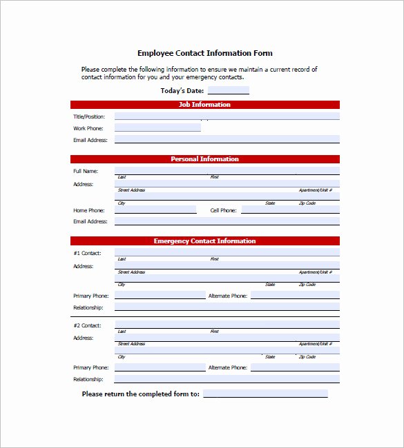 Employee Directory Template Best Of 10 Contact List Examples Pdf