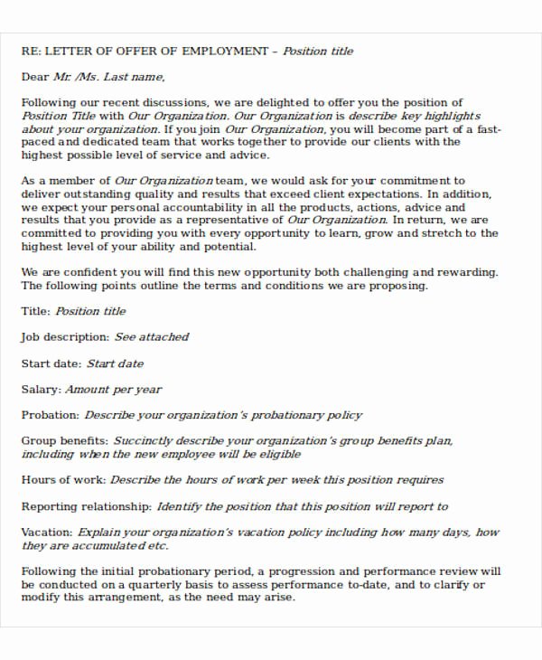 Employee Expectations Template Best Of Employee Expectations Sample
