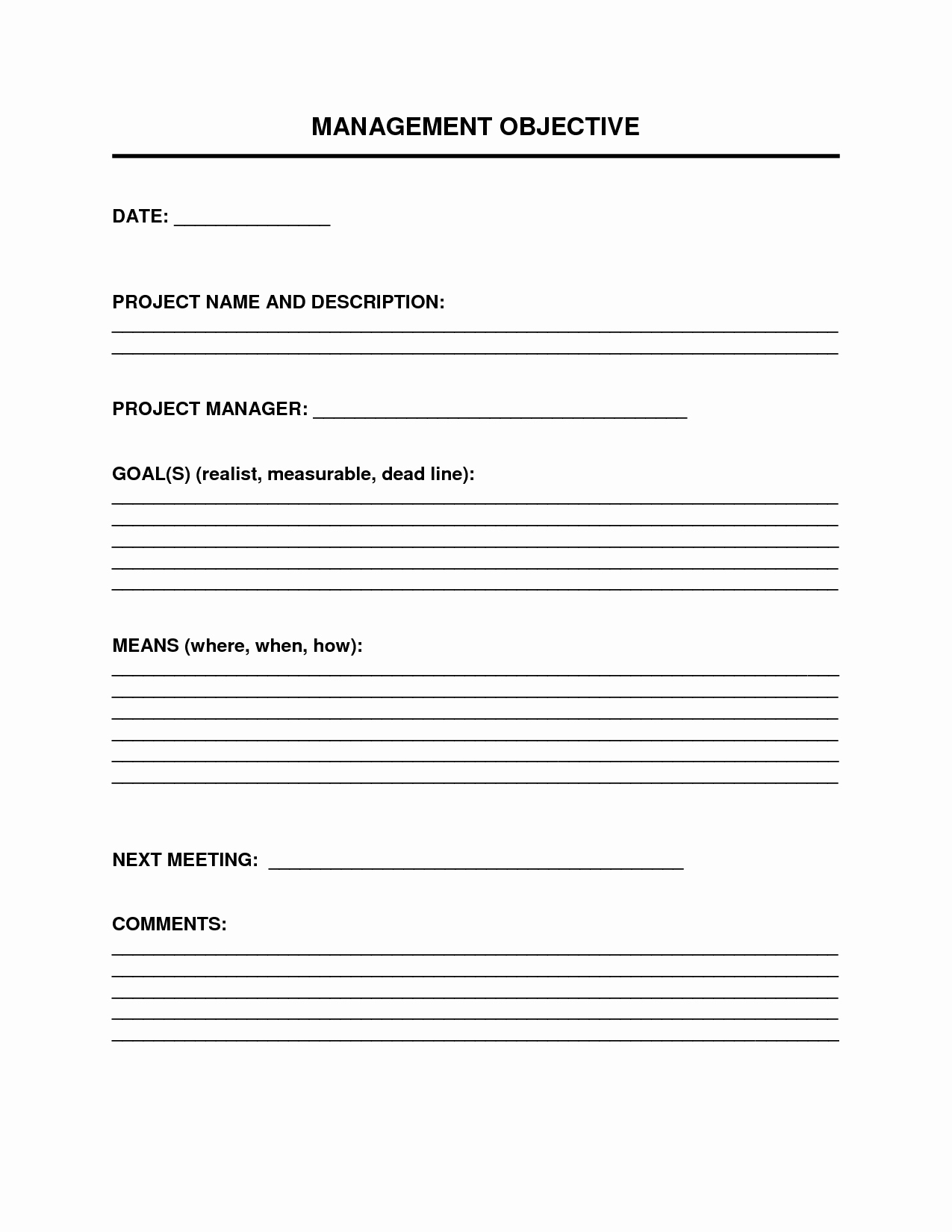 Employee Goal Setting Template Inspirational 15 Best Of Goal forms Worksheet Printable Goal