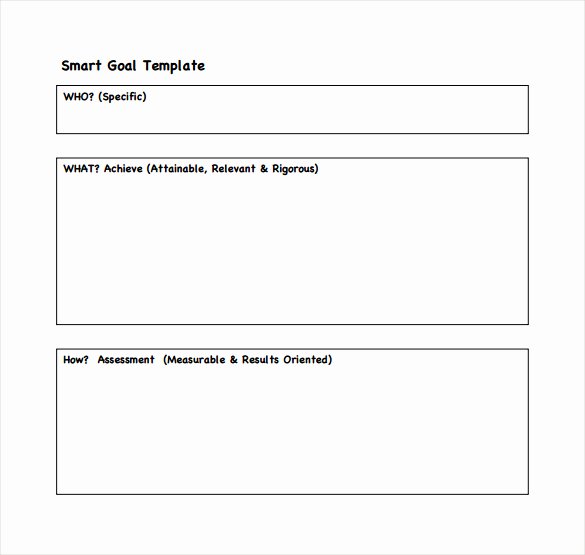 Employee Goal Setting Template New Employee Goal Setting Template