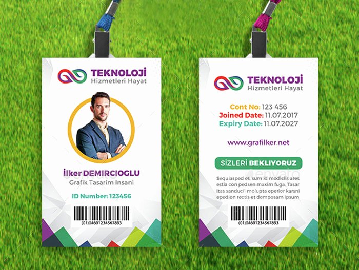 Employee Id Card Template Free Download Awesome 15 Best Id Card Template Design In Psd and Ai Designyep