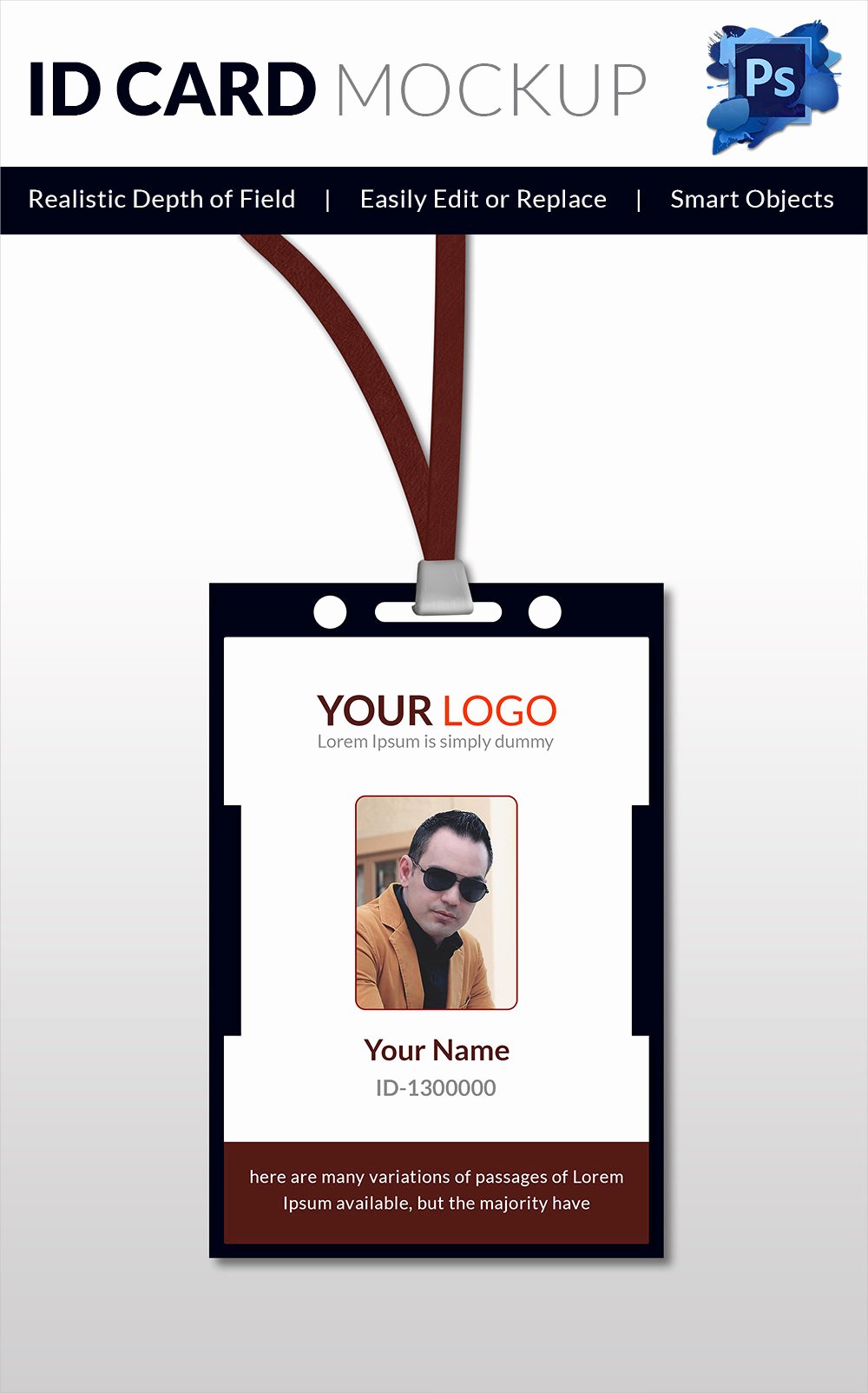 Employee Id Card Template Free Download Best Of 18 Id Card Templates – Free Psd Documents Download