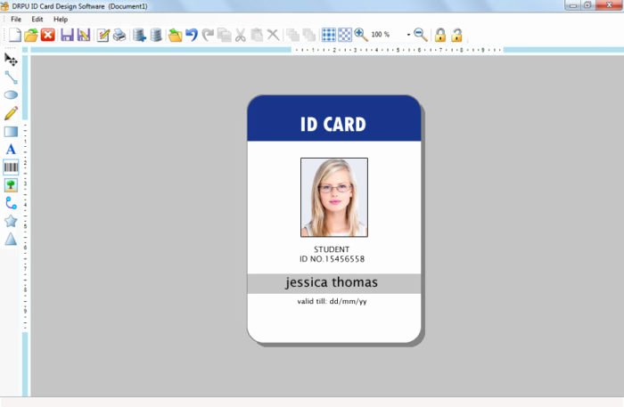 Employee Id Card Template Free Download Inspirational Employee Id Badge Template Templates Resume