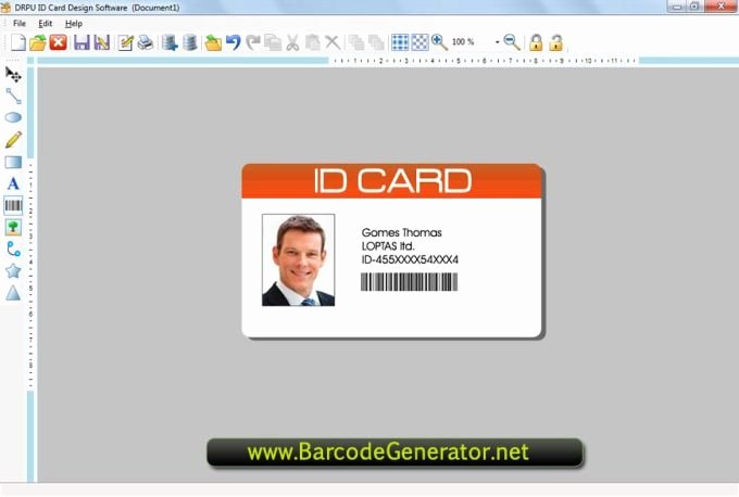 Employee Id Card Template Free Download Unique Employee Id Cards Download