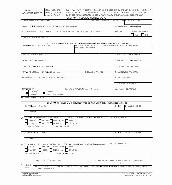 Employee Injury Report Lovely Incident Report Sheet Template