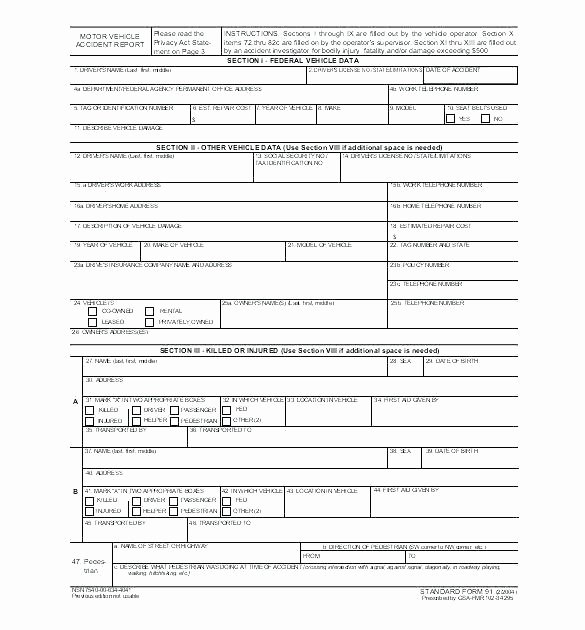 Employee Injury Report Lovely Incident Report Sheet Template