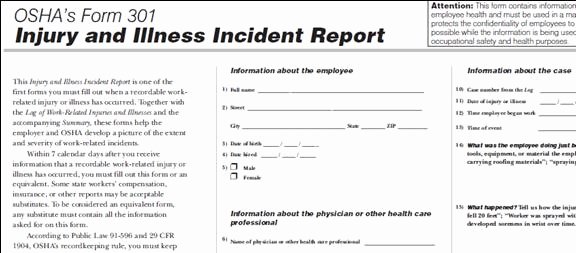 Employee Injury Report New 26 Of Dental Injury Template