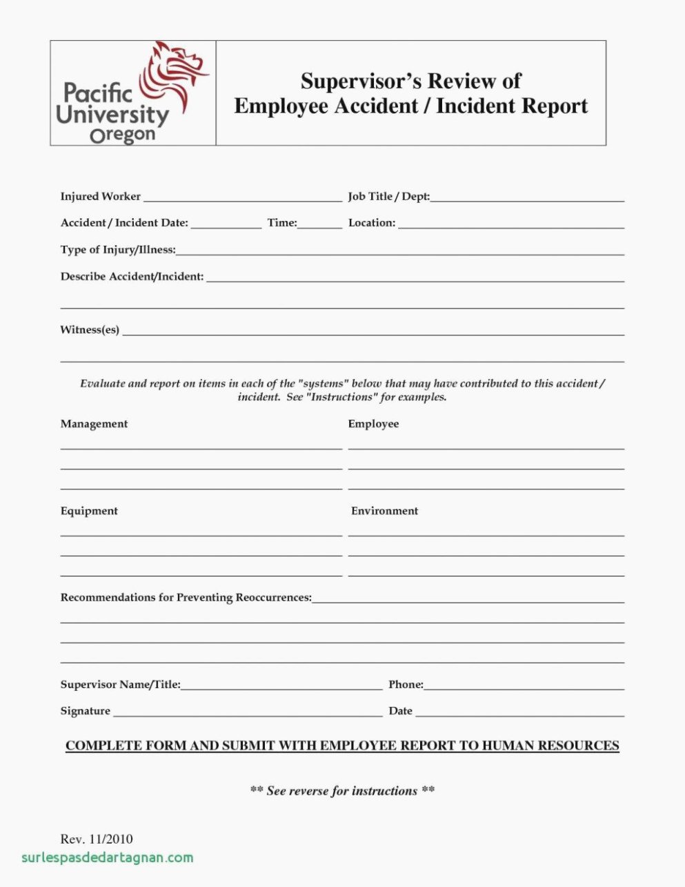 Employee Injury Report Unique How to Leave form to Document Employee