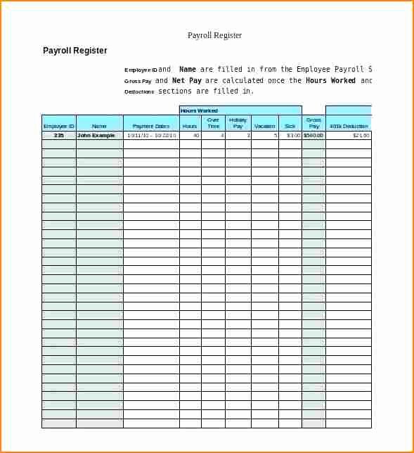 Employee Payroll Ledger Template Lovely 11 Employee Payroll Spreadsheet