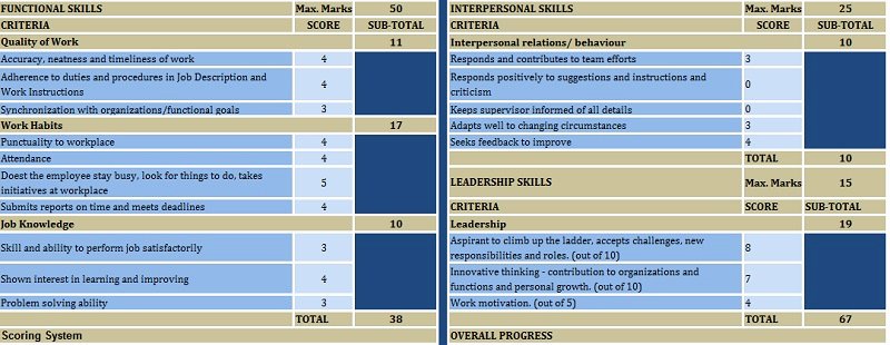 Employee Performance Evaluation form Excel Beautiful Download Employee Performance Evaluation Excel Template