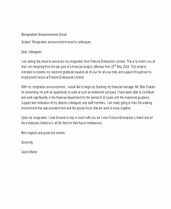 Employee Promotion Announcement Email Sample Unique Example Letter New Job Announcement New 10 Leaving Letter