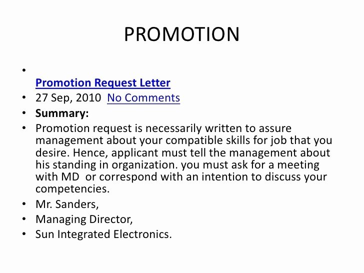 Employee Raise form Unique Request for Promotion Consideration