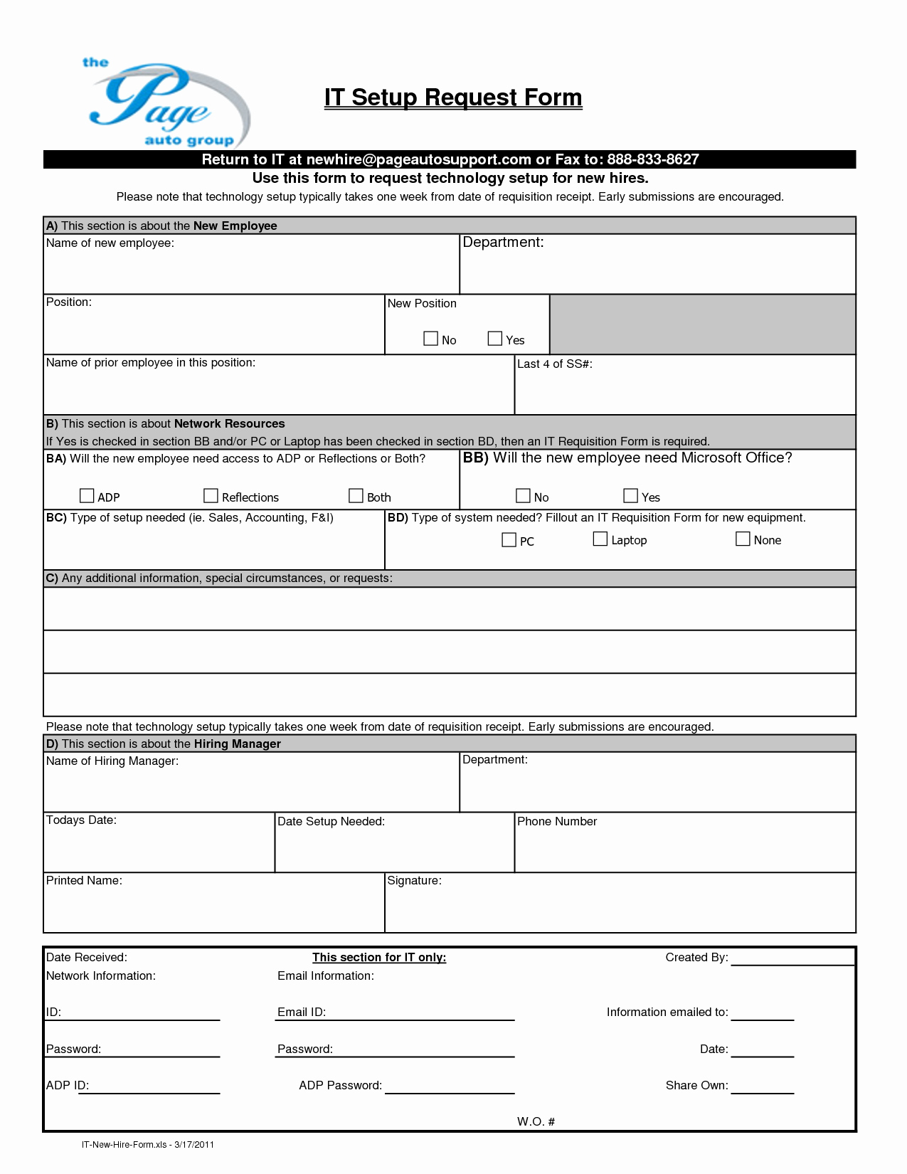 Employee Requisition form Template Best Of Best S Of New Hire Requisition form Sample Employee
