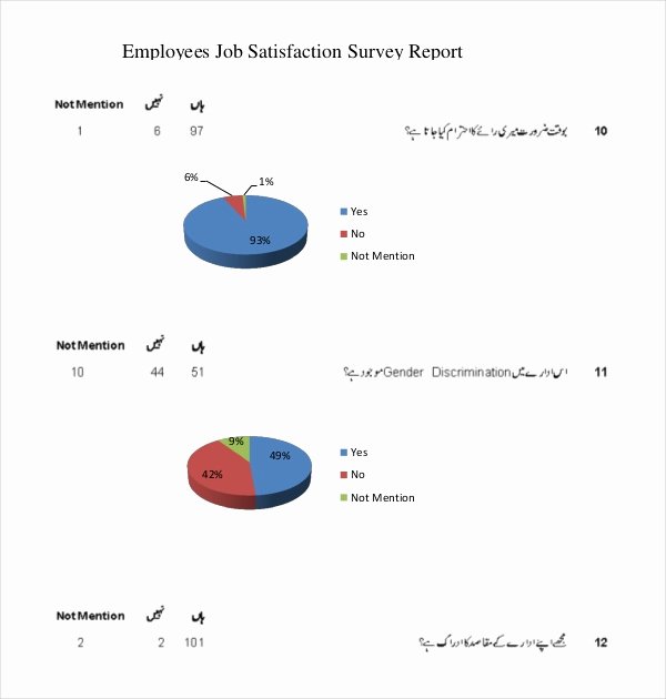 Employee Satisfaction Survey Questionnaire Doc New 20 Employee Survey Templates &amp; Samples Doc Pdf