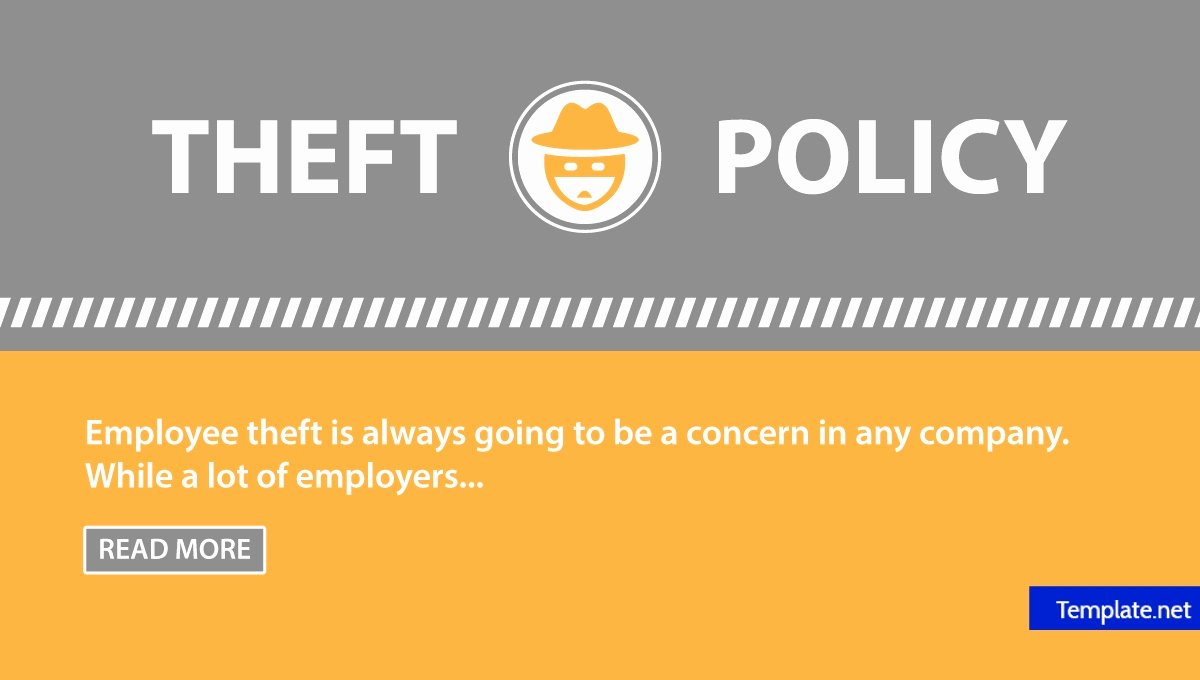 Employee theft Policy Sample Awesome Employee theft Policy Template the Best Employee